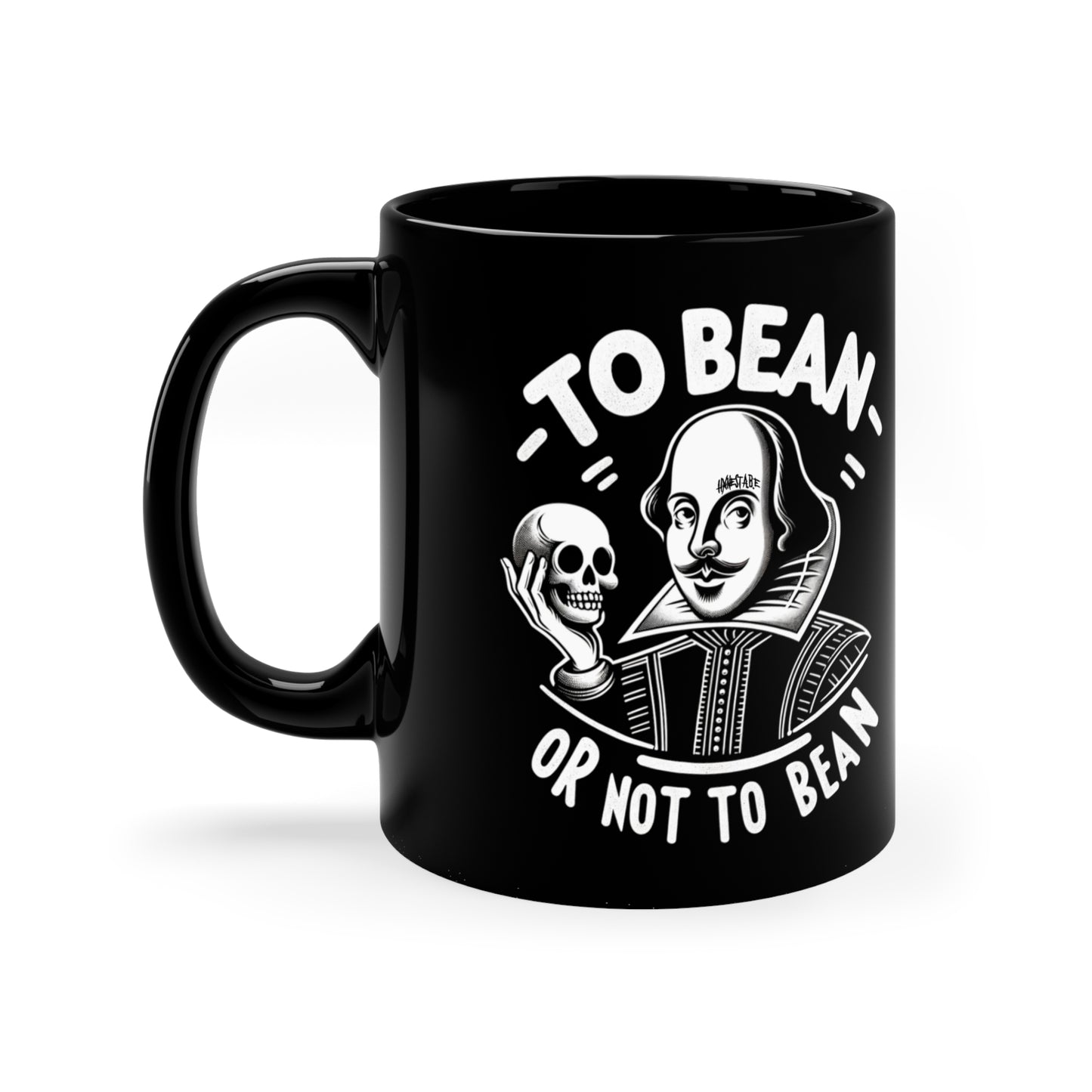 TO BEAN OR NOT TO BEAN COFFEE MUG