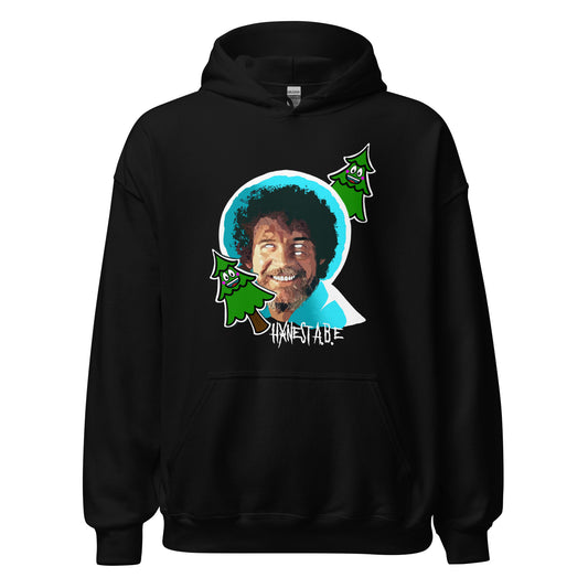 HAPPY LITTLE TREES HOODIE